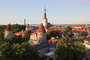 Blick vom Domberg auf die Altstadt von Tallinn, Foto: Julian Nyča