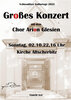 Foto zur Veranstaltung Großes Konzert - Chor Arion Glesien