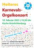 Foto zur Veranstaltung Heiteres Karnevals-Orgelkonzert - Karneval der Tiere