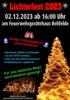 © Flyer der FFW Rehfelde