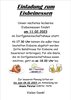 DSV Schraden e.V.: Einladung zum Eisbeinessen
