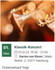 Veranstaltung: Weihnachtsmusik im Gewächshaus