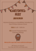 Flyer Kartoffelfest 2023