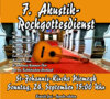 Veranstaltung: Siebenter Akustik-Rock-Gottesdienst am 24.09.23 in der Niemegker Johanniskirche