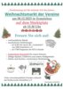 Veranstaltung: Weihnachtsmarkt der Vereine