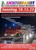 Veranstaltung: 3. Lichterfahrt der Feuerwehren Auma-Weidatal