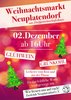 Veranstaltung: � Weihnachtsmarkt Neuplatendorf �