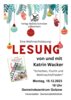 Veranstaltung: Weihnachtslesung im Gemeindezentrum Golzow