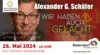 Veranstaltung: Alexander G. Sch&auml;fer: &rsaquo;Wir haben auch gelacht!&lsaquo;