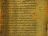 Mittelalterliche Handschrift als Einband auf dem Buch HGB S 422 (Foto: J. Witowski, 16.07.2018)