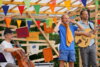 Veranstaltung: 25. Falkenseer Musiktage: Kinderkonzert open air: „Musik für alle Kinder und Kartoffelbrei“ mit dem Trio DER BUNTE HUND