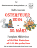 Flyer Osterfeuer Ermsleben 2024