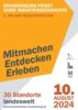 Poster 2. Tag der Industriekultur Brandenburg