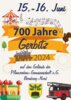 Veranstaltung: 700 Jahre Gerbitz