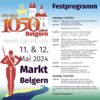 Festprogramm 1050 + 1 Belgern