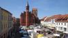 Rolandstadt perleberg | Blick von oben auf den Marktplatz