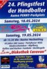 Veranstaltung: 24. Pfingstfest der Handballer und 60 Jahre SMZ-Auma-Die Oldies e. V.