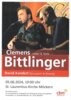 Foto zur Veranstaltung Konzert mit Clemens Bittlinger in der St. Laurentiuskirche Möckern