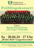 Veranstaltung: Frühlingskonzert des Gesangvereins zu Langenbernsdorf