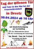 Veranstaltung: Tag der offenen Tür und Tanz in den Mai - Feuerwehreinheit Dreetz