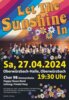 Veranstaltung: Konzert des Chor 98 "Let The Sunshine In"