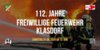 Veranstaltung: 112 Jahre FF Klasdorf