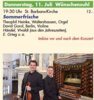 Veranstaltung: Thüringer Orgelsommer - "Sommerfrische" in Wünschensuhl