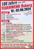 Veranstaltung: Feuerwehrfest – 100 Jahre Feuerwehr Osburg