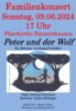 Veranstaltung: Familienkonzert Peter und der Wolf in der katholischen Pfarrkirche