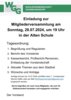 Veranstaltung: Mitgliederversammlung der Wählergemeinschaft Goßmannsdorf