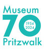 Logo Themenjahr 70 Jahre Museum Pritzwalk 1954-2024