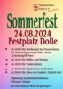Veranstaltung: Löschangriff "Nass" und Sommerfest des Heimatvereins Dolle e.V. Sa 24. 08. 2024