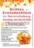 Veranstaltung: Drittes Erntedankfest in Heinrichsberg am 05.10.2024 Mo 09. 09. 2024
