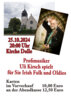 Veranstaltung: Live Konzert in der Kirche Dolle Fr 25. 10. 2024