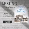 Veranstaltung: Lesung: Titus Müller Sa 09. 11. 2024