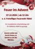Veranstaltung: Feuer im Advent Sa 07. 12. 2024