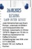 Veranstaltung: Lesung "Land unter Schnee" So 26. 01. 2025