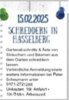 Veranstaltung: Schreddern in Hasselberg am 15.02.2025 Sa 15. 02. 2025