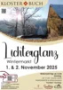 Veranstaltung: Lichterglanz im Kloster Buch (Winterzauber) 01. – 02.11.2025