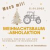 Veranstaltung: Weihnachtsbaum-Abholaktion Sa 11. 01. 2025