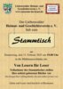 Veranstaltung: Stammtisch des Liebenwalder Heimat- und Geschichtsvereins e.V. Do 13.02.2025