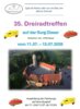 Veranstaltung: 35. Dreiradtreffen auf Burg Ziesar 11.  -  13. Jul 2025