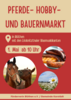 Veranstaltung: Pferde- Hobby- und Bauernmarkt in Blüthen Do 01. 05. 2025