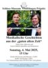Veranstaltung: Im Schloss Klänge "aus der guten alten Zeit" So 04. 05. 2025
