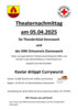 Veranstaltung: Theoderlüüd und DRK Ortverein - Theaternachmittag Sa 05. 04. 2025