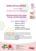 Veranstaltung: Stilltreff im EKIDZ Mi 19. 03. 2025