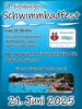 Plakat zum 9. Nienburger Schwimmbadfest