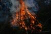 Vor dem Osterfeuer seht die Zackenabnahme in Werchow. Foto: pixabay