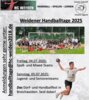 Veranstaltung: Weidener Handballtage 2025 04.  -  05. Jul 2025