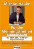 Veranstaltung: Michael Hauke - „Für die Meinungsfreiheit" So 15. 06. 2025